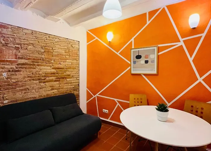 Encanto Gotico Historico Cerca De Ramblas アパート *